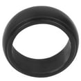 thumbnail image 4 of Raindrops 1Pc Black Silicone Rings For Men Finger Strength Training Modern Active Lifestyle Sports Accessory, 4 of 7