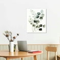 thumbnail image 2 of Nawypu FRAMED Botanical Plant Wall Art, Light Green Eucalyptus Leaf Picture Canvas Wall Art Minimalist Floral Wall Decor for Bedroom Living Room Bathroom Kitchen, 2 of 4