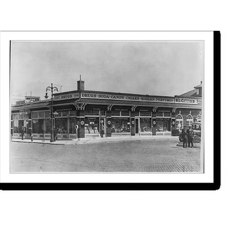 Historic Print, Regent Pharmacy, Long Beach, L.I., N.Y., 16" x 20"
