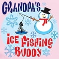 thumbnail image 2 of CafePress - Grandpa's Ice Fishing Buddy Infant Bodysuit - Baby Light Bodysuit, Size Newborn - 24 Months, 2 of 4