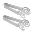 thumbnail image 3 of 2 Pcs Presse-Thé en Acier Inoxydable Filtre Tong pour Cuisine, 3 of 5