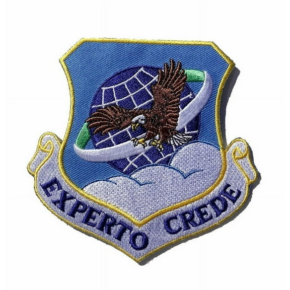 89th AW Experto crede Patch – Plastic Backing, 4 inch