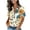 Yellow#7, variant on Tnhcen Women's Casual Loose Fit Short Sleeve Button Up Shirt with Random Color Block Print, Retro Boho Style Collared Top in Sizes S-2XL