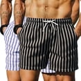 thumbnail image 5 of Zpzdpjkx Men's Summer Shorts Quickly-Dry Lightweight Casual 5-Inch Inseam Beach Swim Board Shorts, 5 of 5