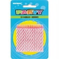 thumbnail image 2 of Pink Birthday Candles, 2.5in, 24ct, 2 of 2
