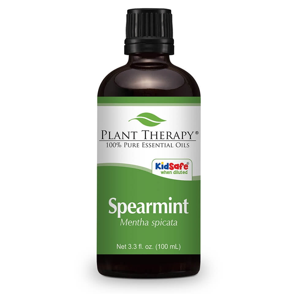 Plant Therapy Spearmint Essential Oil 100 mL (3.3 oz) 100 Pure
