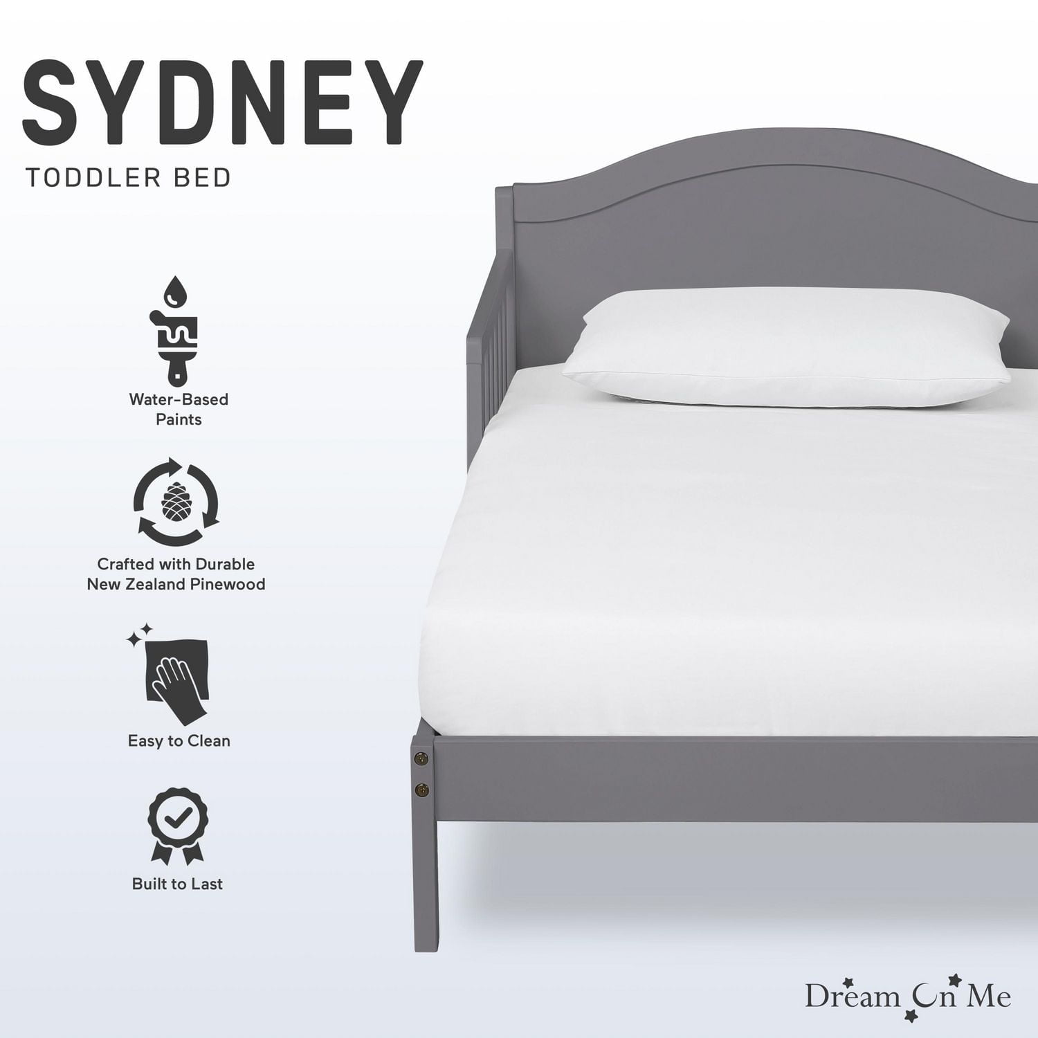 Dream On Me Sydney Toddler Bed