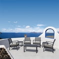 thumbnail image 4 of Pemberly Row XL Club 7 Piece Patio Set in Dark Gray with Fabric Taupe Cushions, 4 of 5