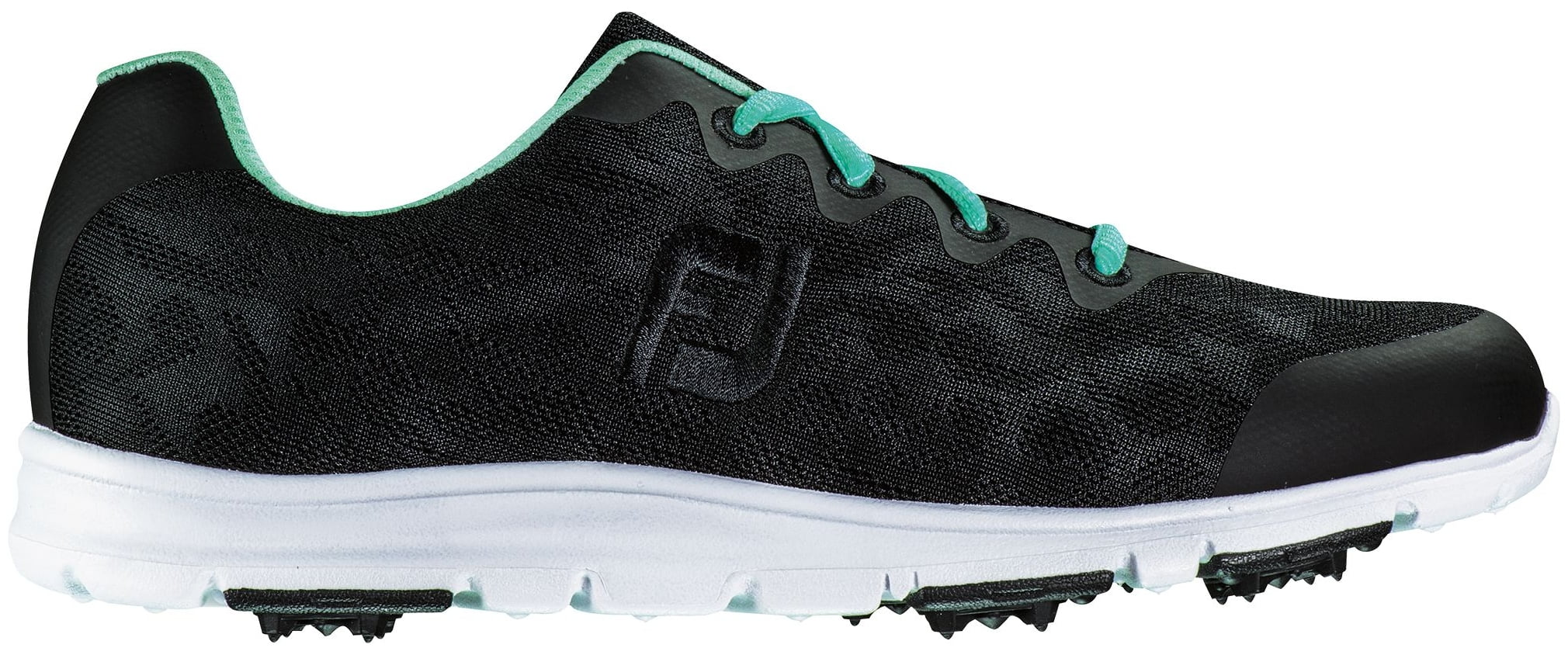 teal golf shoes