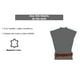 thumbnail image 5 of Faja De Piel Napa CH Resistente Uso Rudo KARLEN 30-34” (76-86 cm), 5 of 5