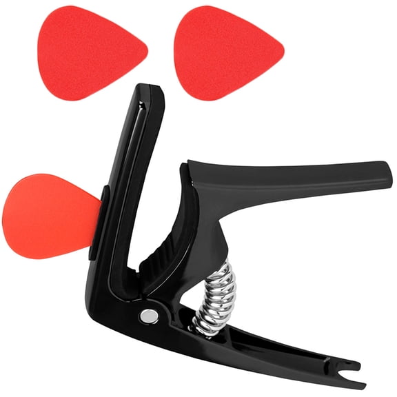 Guitars Guitar Part Multi-function Capo Customized Playing Experience Capo Guitar Pick Guitar Capo Tuner