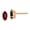 Yellow, variant on 14 Karat Yellow Gold 5x2.5mm Marquise Garnet Earrings