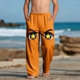 thumbnail image 2 of Niños Pantalones Niñas Pantalones de Playa Casuales Impresos con Bolsillos para Niños Bottoms de Verano Suaves, 2 of 9