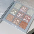 thumbnail image 1 of Paleta de sombra de ojos con purpurina de 9 colores, resistente al agua, polarización, Flash, naranja, rosa, ilumina los ojos brillantes, cosméticos de Corea, nuevo, 1 of 5