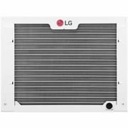 LG 7,600 BTU 115-Volt Window Air Conditioner with Cool, Heat and Wi-Fi Control in White, LW8023HRSM
