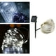 thumbnail image 3 of Luces LED solares de alambre, impermeables, para interiores y exteriores, para decoración de jardines, hogar, fiestas y Halloween. 100 LED blancos, 3 of 9