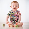 thumbnail image 2 of The Powerpuff Girls Baby Romper Short Sleeve Bodysuits Soft Rompers Summer Clothes One-Piece Jumpsuits Outfits 6-9M, 2 of 7
