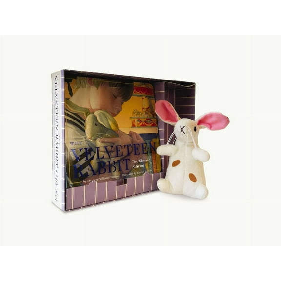 Classic Edition The Velveteen Rabbit Plush Gift Set: The Classic Edition Board Book   Plush Stuffed Animal Toy Rabbit Gift Set, (Hardcover)