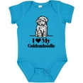 thumbnail image 3 of Inktastic I Love My Goldendoodle Dog Boys or Girls Baby Bodysuit, 3 of 5