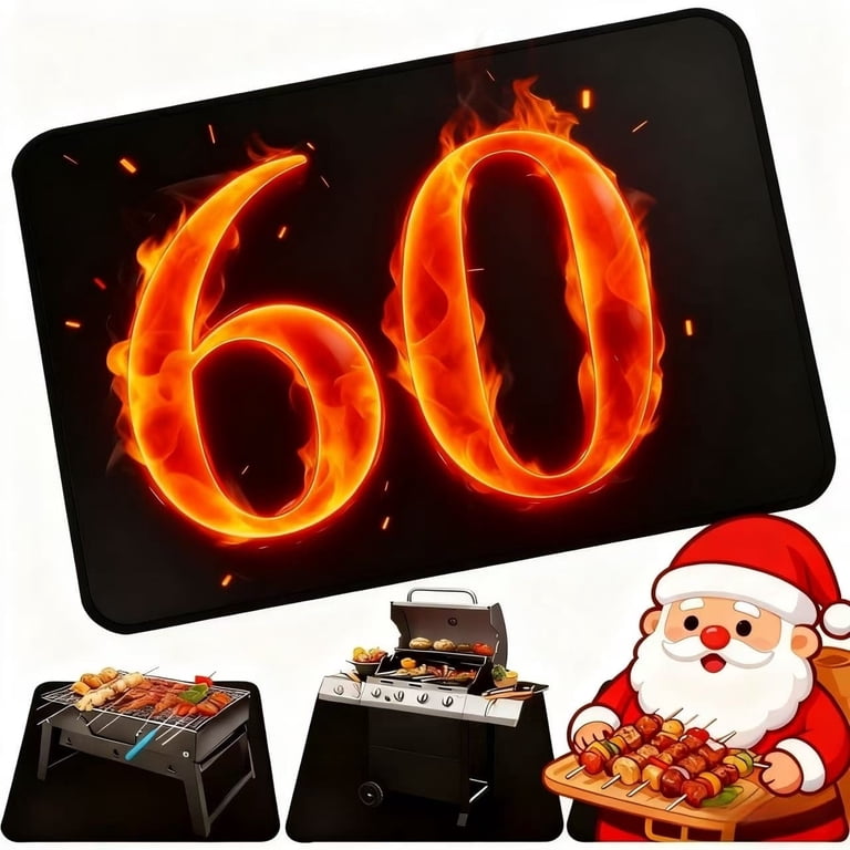 Anunu Fireproof Grill Mat, 60" x 42" Large photo 7