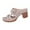 Beige, variant on THDHVS Slippers for Women,Womens Sandals,Women's Fashion Casual Versatile Solid Color Hollow Carved Style Fashion Thick Heel Sandals Beige