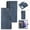 Dark Blue, variant on Galaxy S22 Case - TECH CIRCLE [Detachable Magnetic Back Cover] Protective Synthetic Leather Flip Wallet Case with Card Holders for Samsung Galaxy S22 5G (6.1 Inch) 2022 Release, Purple