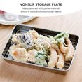 thumbnail image 4 of Miangastore 2 Ensembles de Filets d'Égouttage en Acier Inoxydable pour Friture, Plateaux de Rangement pour Grill, Moule à Pâtisserie pour la Maison, 4 of 9