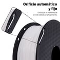thumbnail image 4 of Filamento para impresora 3D Zonar FIL3D-B Color Blanco Carrete De 1 Kg, 4 of 6