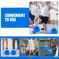 thumbnail image 3 of OULII 6Pcs Parent Child Stepper Toy Blue ABS Kids Outdoor Activities Props, 3 of 7