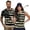 Camouflage Black Stripe, variant on HUIACONG Couples 4th of July Shirts Sleeveless Golf Tops for Women Breathable Mens Short Sleeve Golf Shirt 1/4 Zip Moisture Wicking Quick Dry Lightweight Outdoor Sports Wear Man S