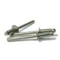 thumbnail image 4 of Stainless Steel Pop Rivets 3/16 Diameter #6 All 304 Stainless Steel Blind Rivets 6-14, 3/16" x 7/8" Grip (0.751-0.875) QTY 1000, 4 of 4