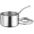 thumbnail image 2 of Cuisinart Triple Ply Stainless Steel 1-Quart Saucepan, 2 of 2