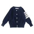 thumbnail image 3 of UACY Little Boys U-Neck Cardigan Button-up Knit Sweater Casual Outerwear, 3 of 6