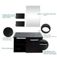 thumbnail image 5 of ELECWISH 28" Bathroom Vanity and Vessel Sink Combo Modern Bathroom Vanity Set Countertop, 5 of 9