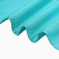 thumbnail image 5 of BalsaCircle 60" x 126" Polyester Rectangular Tablecloth Turquoise, 5 of 8
