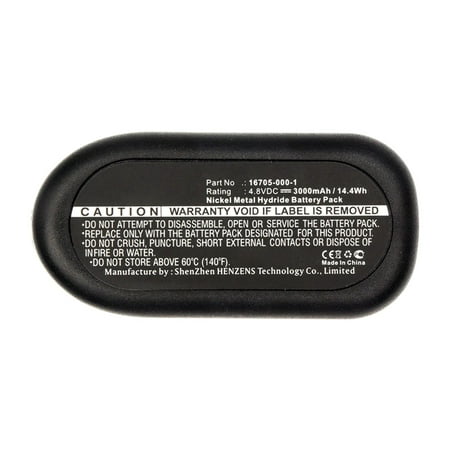 

Batteries N Accessories BNA-WB-H14439 Barcode Scanner Battery - Ni-MH 4.8V 3000mAh Ultra High Capacity - Replacement for TELXON 16705-000-1 Battery