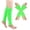 Green, variant on mgoYE Women Leg Warmers and Gloves 80s Neon Leg Warmers for Women 80s Ribbed Knit Leg Warmers for Dance Yoga Sports Party Accessory(Orange,One Size)