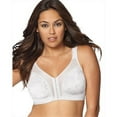 thumbnail image 1 of Playtex 4695 18 Hour Easier On Front-Close Wirefree Bra With Flex Back, White - Size 42DDD, 1 of 4