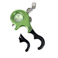 thumbnail image 2 of Greeniant Equipo de tiro con arco, accesorios para compuesto de pulgar, dispensador de correa de muñeca, piezas de de tiro de alta sensibilidad, tiro y tiro con Verde Greeniant OD011042-02, 2 of 6