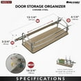 thumbnail image 4 of Rev-A-Shelf Base Cabinet Heavy Duty Door Mounted Organizer, 54DS-14-1, 4 of 9