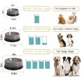 thumbnail image 3 of SWEEJAR Ceramic Puppy Bowl,Porcelain Pet Bowl for Food and Water,8 oz,Beige, 3 of 5