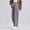 Gray, variant on BRGZLK Maternity Wide Leg Pants Solid Color Casual Comfy Elastic Waist Outerwear Belly Support High Waisted Loose Fit Lounge Pleated Long Pants Beige A XL