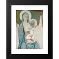 thumbnail image 2 of Albert Müller 11x14 Black Modern Framed Museum Art Print Titled - The Virgin and Child (1920), 2 of 5