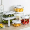 thumbnail image 3 of FlyFlise Youpin Vacuum Box Outdoor Picnic Food Storage Container Fruit Box Bento Box Food Sealed, 3 of 8