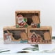 thumbnail image 2 of Wosthever Cajas de galletas de Navidad Cajas de dulces de papel Kraft Cajas de regalo de contenedores de comida de panadería para decoración de Navidad Kits de decoración para fiestas Wosthever HA038850-00, 2 of 6