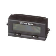 Pack of 1, Veeder-Root A103-007 Panel Meter, Preset Counter, Elec, Lcd, Range 0-9999999, Cut-Out 1.3X2.66" 7 Dig