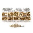 thumbnail image 1 of Ccdes Carte Mère Standoff, Laiton M2 Hex Colonne Mâle Standoff Vis Écrou Assortiment Kit, 1 of 7