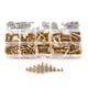 thumbnail image 2 of Separadores macho-hembra de Latón Bling Bling M3 con Tornillos y Tuercas hexagonales juego B, 2 of 6