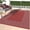 red&grey, variant on DEORAB 6'x9' Outdoor Rugs Waterproof Patio Reversible Plastic Carpet Camping Outside Mat,Coffee & Brown