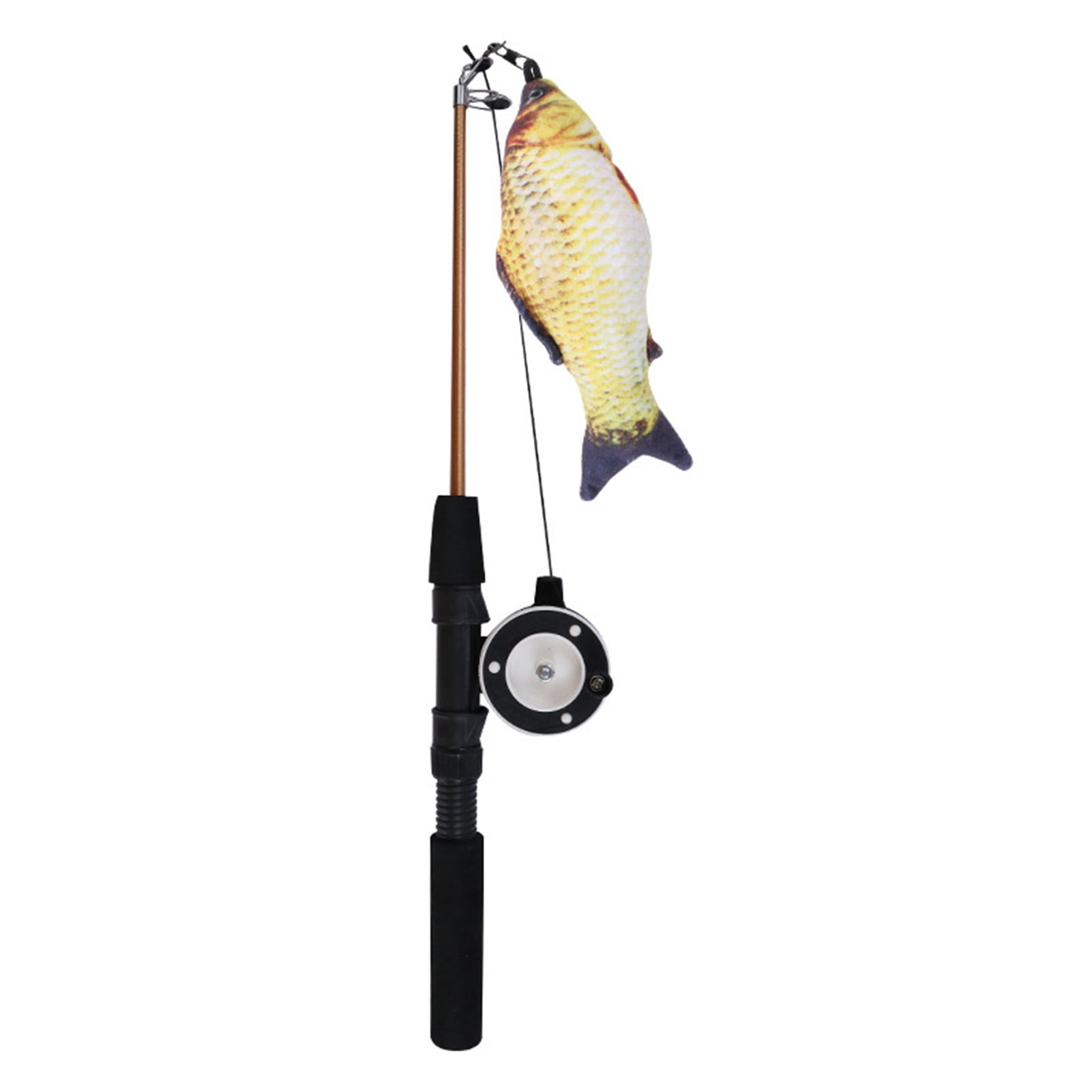 Topaty Retractable Cat Teaser Wand Toy Cat Toys for Indoor Outdoor